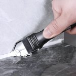 12.7 Cm 1 Caulk Remover Tools Kit Grout Removal Tool Sealant Finishing Tool Glue Angle Scraper Tool For Window And Sink Renovati