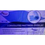 Strand Mattress 183CM Stdl Blue Gel Convoluted Foam