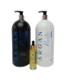 Argan Keratin Sulfate Free Shampoo Conditioner & Hair Growth Serum