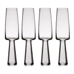 Carrol Boyes Baobab Champagne Flute Set - H: 235MM X D: 60MM
