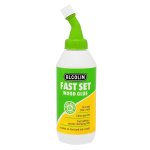 Alcolin -fast Set Wood Glue 250ML - Quick Drying For Strong Joints - 2 Pack