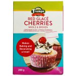 TrumpFoods Red Glace Cherries Whole & Broken 200G