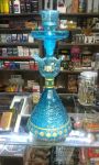 Glass Hookah Large Includes Leather Suit Case – Assorted Colours