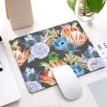 Rectangle Floral Protea Mouse Pad