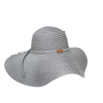 Panama Hat With Faux Leather Band