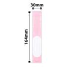 NB618 - - K2 K3 - 30X164MM - 100 Pink Newborn Wristbands