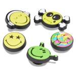 Smiley 5 Jibbitz Pack