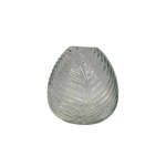 Leaf Bud Vase 12CM - Clear