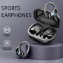 New Wireless Earbuds For Running Sports Wireless Earphones With Earhooks Pure Bass Sound In Ear Headphones With Dual-led Display Sport Earphones Built-in Microphone Noise