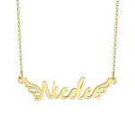 CNE107409 - 925 Sterling Silver Name Necklace Also Available In Gold & Rose Gold Plating