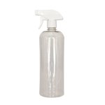 1L Plastic Spray Bottle Clear - 6 Pack