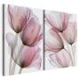 Canvas Art - Flower Amaze 2 Piece Abstract Canvas Print Wall Art