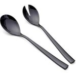 Salton 2-PIECE Salad Server Set Black