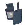 Promate Hushtag Luggage Tag - Blue Works With Apple Find My