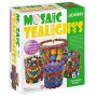 Kids Creative Decorate Your Own Mosaic Tea Light Holders Educational