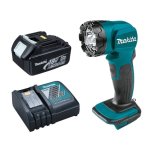 Makita - Cordless LED Flashlight 18V DML815 3AMP Battery And Charger