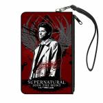 Buckle-down Women's Standard Zip Wallet Supernatural Large 8" X 5