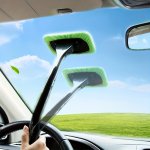 1PC Long Handle Car Window Windshield Cleaner Brush Kit - Easy To Use Wipe Tool For Cleaning And Protecting Your Windshield - Ca