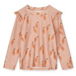 Ldioif Girls And Boys Long Sleeve Rash Guard Shirt Neutral Swim Shirts 18-24 Months