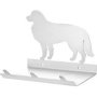 Keys Rack With Sunglasses Tray - Border Collie 3 Hooks Stainless Steel