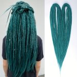Double Ended Dreadlock Extensions Synthetic Dreads Extensions Hippie Style Fake Dreads 5 Strands De Crochet Dreadlocks Extension