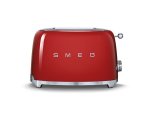 Smeg Retro 950W 2 Slice Toaster Red