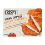 Cuts Frozen Panko Crumbed Chicken Schnitzels 520G