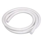 Silicon Sponge Cord Solid Foamingcord Silicone Silicone Foaming Seal Strip White Round 3.28FT Excellent Sealing Flexible And Str
