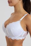 Senza Fantasy Padded Underwire Bra Cup C & D For Large Bust Size