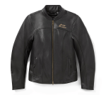Women’s Winged Bling Leather Riding Jacket