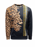 Mens Mojet Lepord Print Sweatshirt - Leopard 3XL