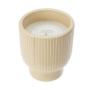 Scented Candle H&s Amber Cera Rib 9X10