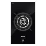 Smeg PV331CN 30CM Classic Aesthetic Domino Gas Hob Black Ceramic Glass