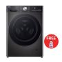 Finish LG 13/8KG Front Loader Washer Dryer Combo With Ai Dd & Steam+ In Black