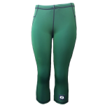 Funky 3 4 Leggings - Bottle Green - Ladies XL - 38