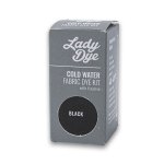 Cold Water Fabric Dye Kit With Fixative - Black