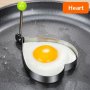 Stainless Steel Egg Ring Mold - Versatile & Durable For Perfect Fried Eggs Pancakes & Sandwiches - Easy-to-use Kitchen Gadget