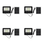 100W Solar LED Floodlight IP67WATERPROOF Outdoor Light With REMOTE-9 Pack