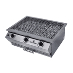 Sizzler - 3 Burner Gas Braai