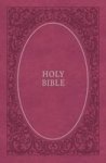 Nkjv Holy Bible Soft Touch Edition Leathersoft Pink Comfort Print Leather Fine Binding