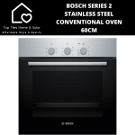 Bosch Series 2 - Stainless Steel Conventional Oven - 60CM