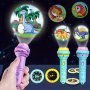 32 Patterns Flashlight Projector Fun Early Childhood Education Cognitive Toys Dinosaur Animals Ocean Multi Digital Fruit Multiple Pattern Projection Flashlight Puzzle Toys