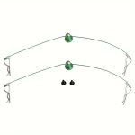 2PCS 1:10 Scale Rc Car Shell Clips With Screw Secure Retainers Anti-loss Body Pins For Remote Control Vehicles Compatible With V