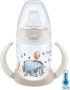 Nuk First Choice Temperature Control Winnie The Pooh Learner Bottle With Non Spill Spout 150ML Eeyore Beige