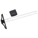 Isomars T-sqaure Ruler 60CM Clear