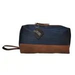 Toiletry Bag Men Navy&brown 24X10X13CM