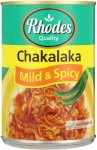 Rhodes Chakalaka Mild And Spicy Vegetables