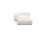 Sofa Daybed L Velvet Creme
