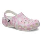 Classic Duke Print Clog Kids Age 5+ - Pink Tweed J6