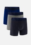 Under Armour Cotton 6" 3 Pack Solid Boxer Briefs - Multi